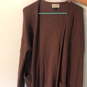 Knit cardigan